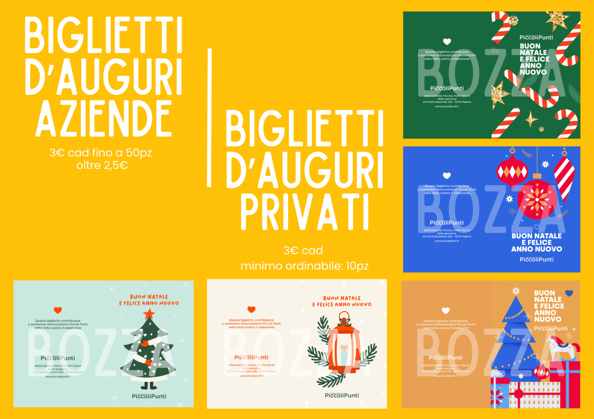 Biglietti di Natale Cartacei